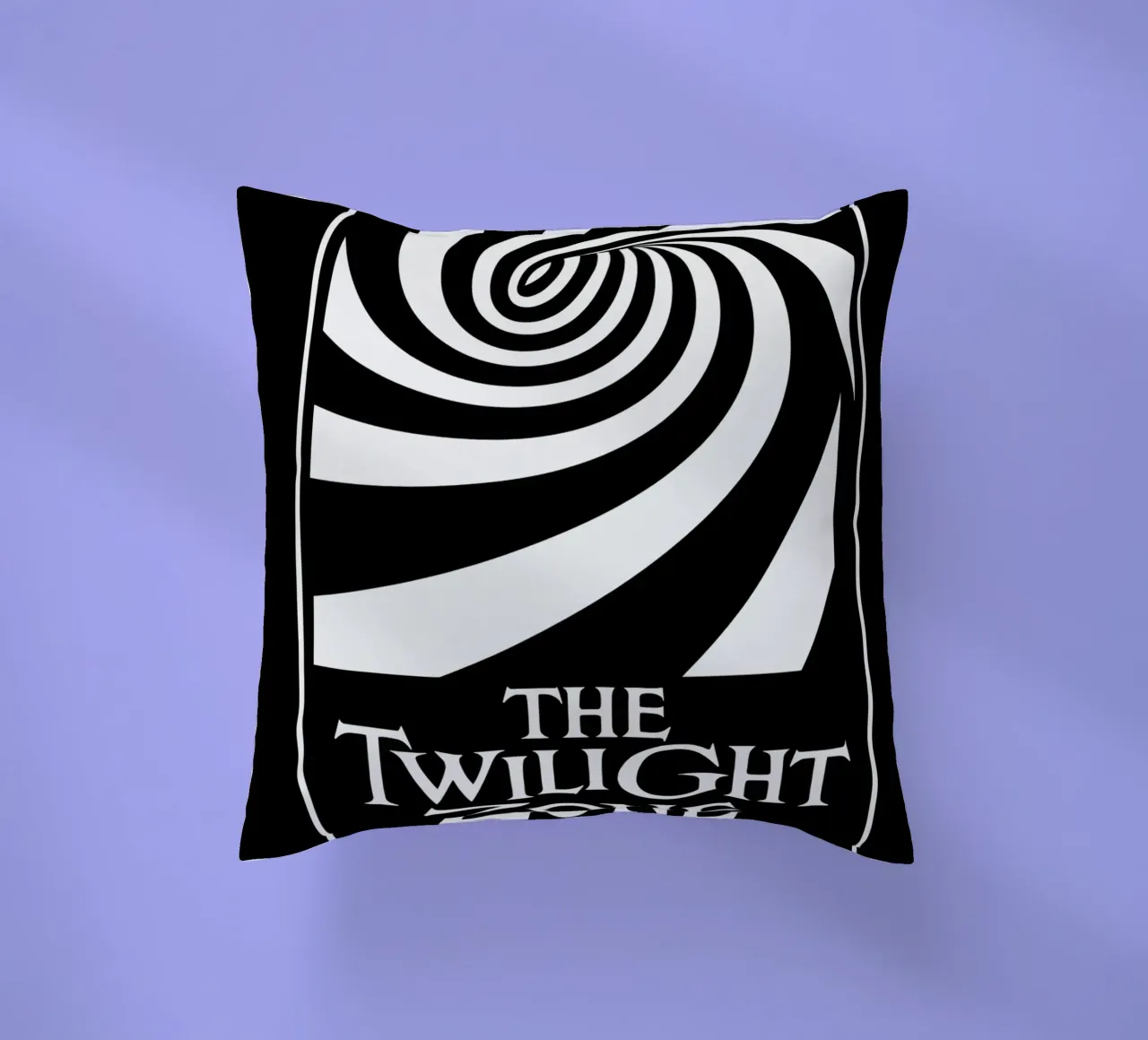 The Twilight Zone Print decorative cushion by MoviesArt