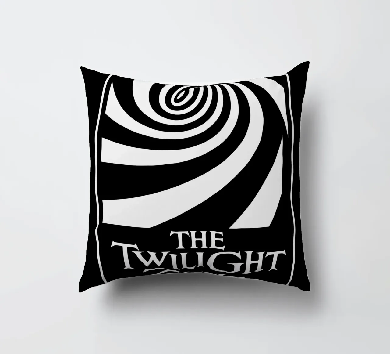 The Twilight Zone Print decorative cushion by MoviesArt