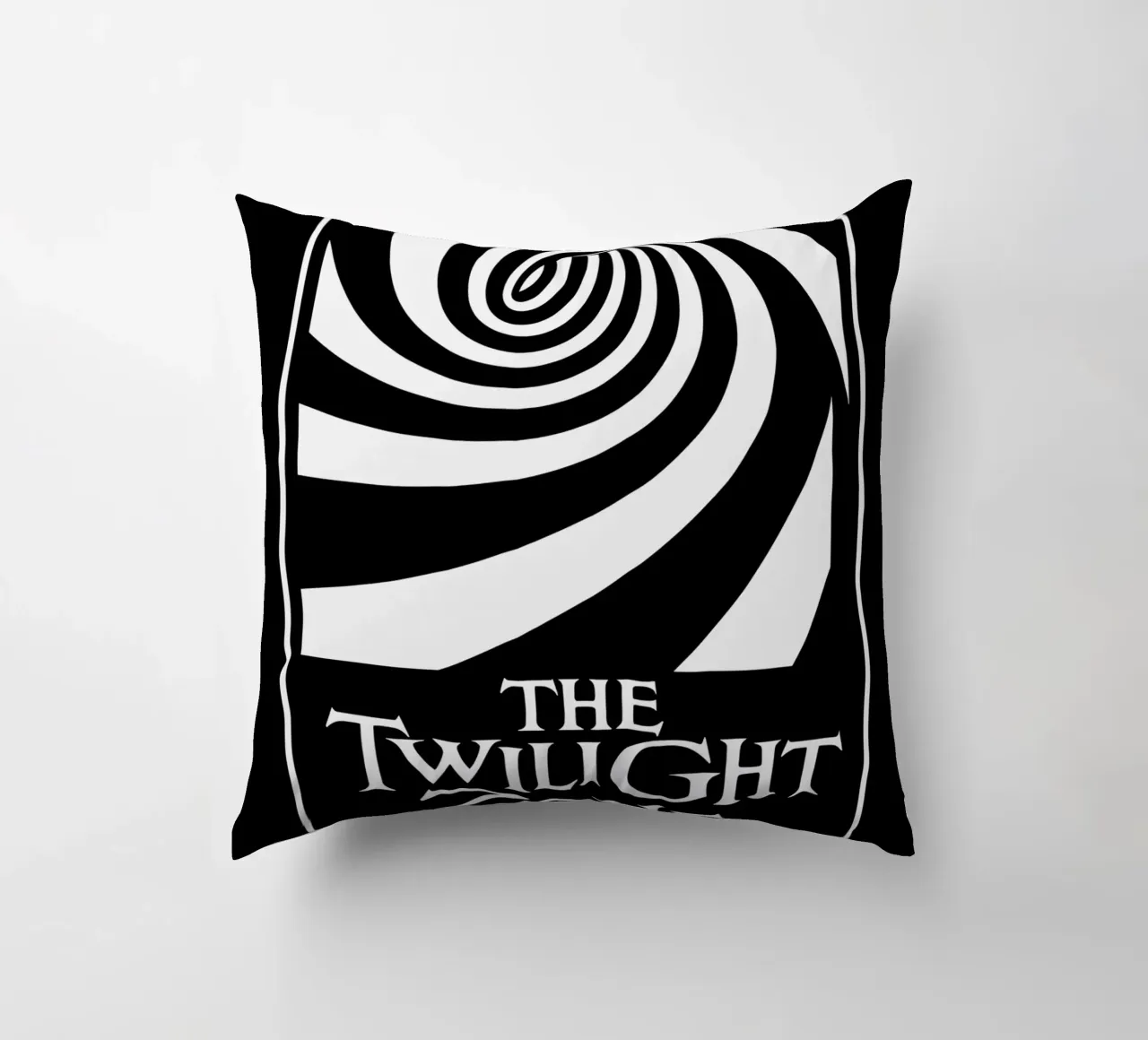 The Twilight Zone Print decorative cushion by MoviesArt