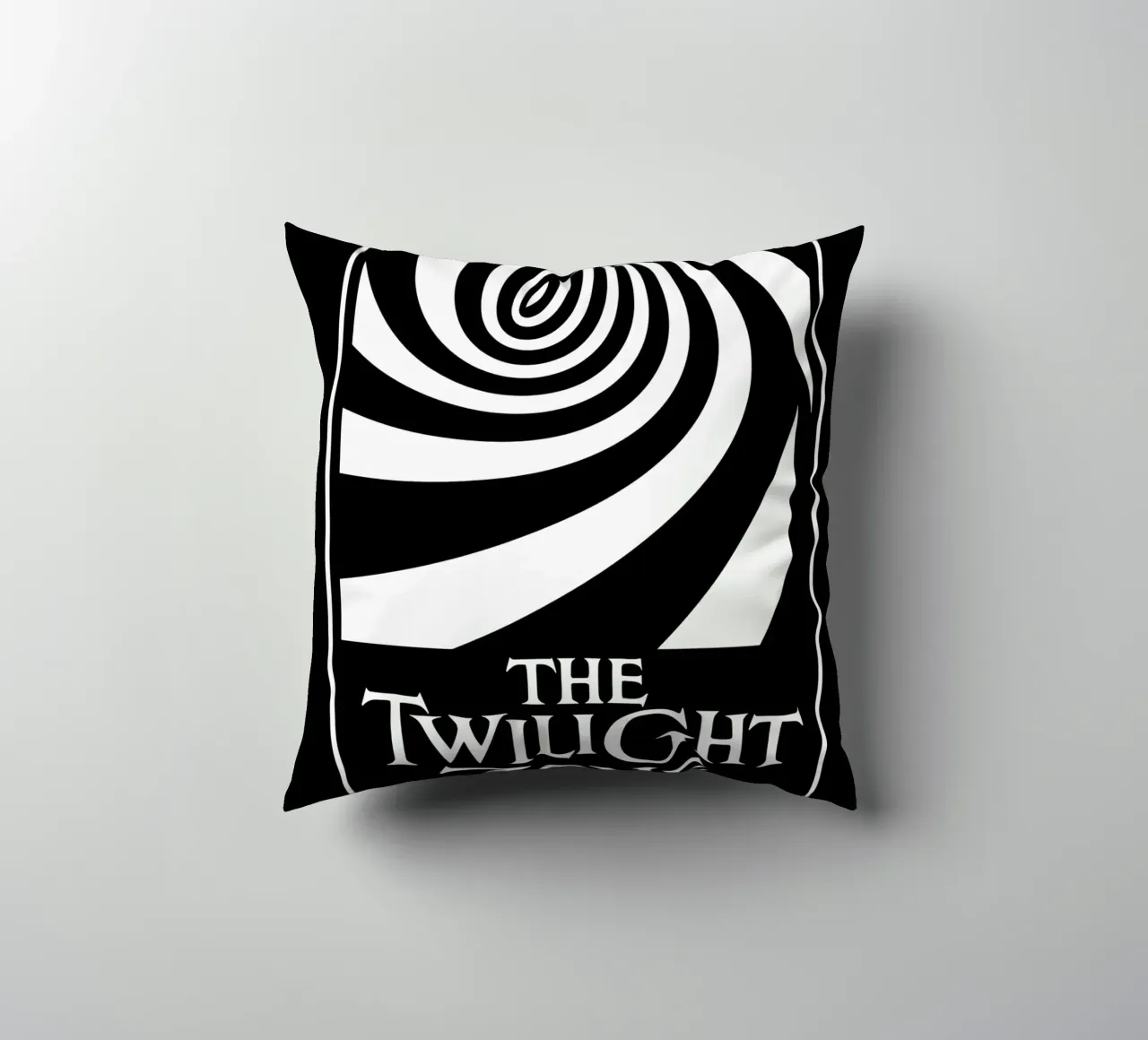 The Twilight Zone Print decorative cushion by MoviesArt