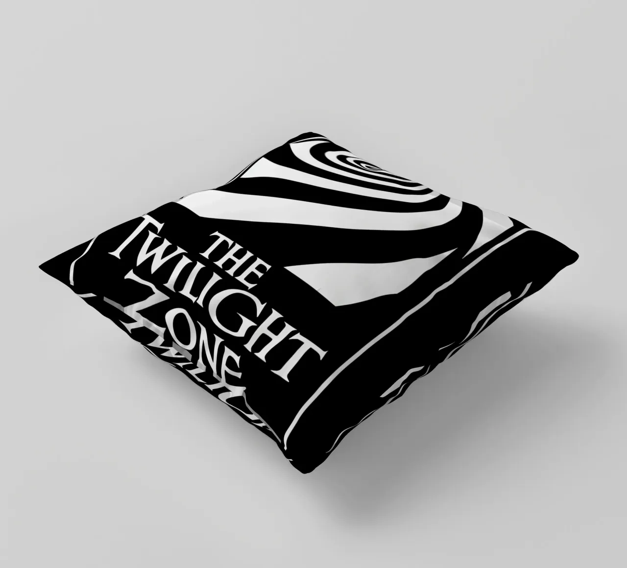 The Twilight Zone Print decorative cushion by MoviesArt