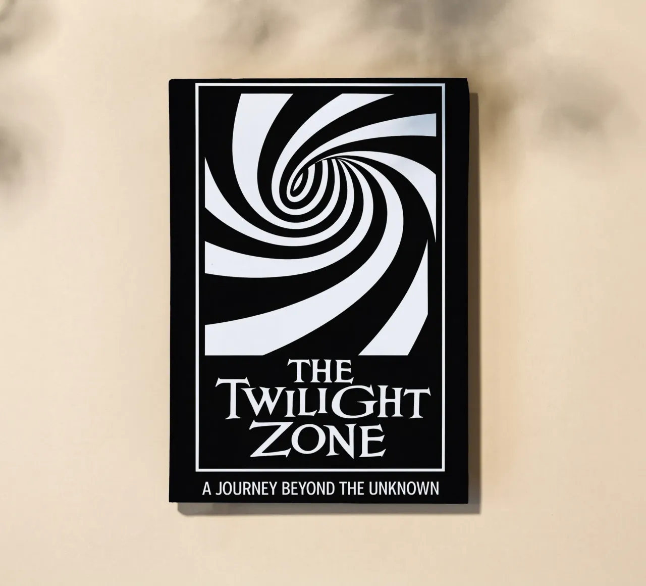 The Twilight Zone Print notebook by MoviesArt