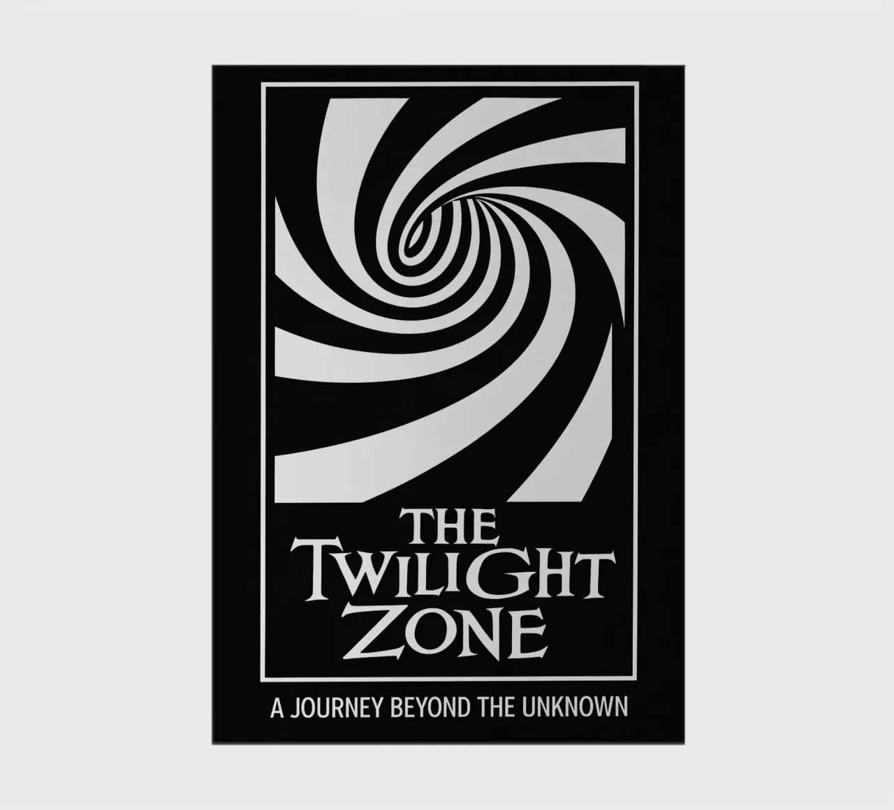 The Twilight Zone Print notebook by MoviesArt