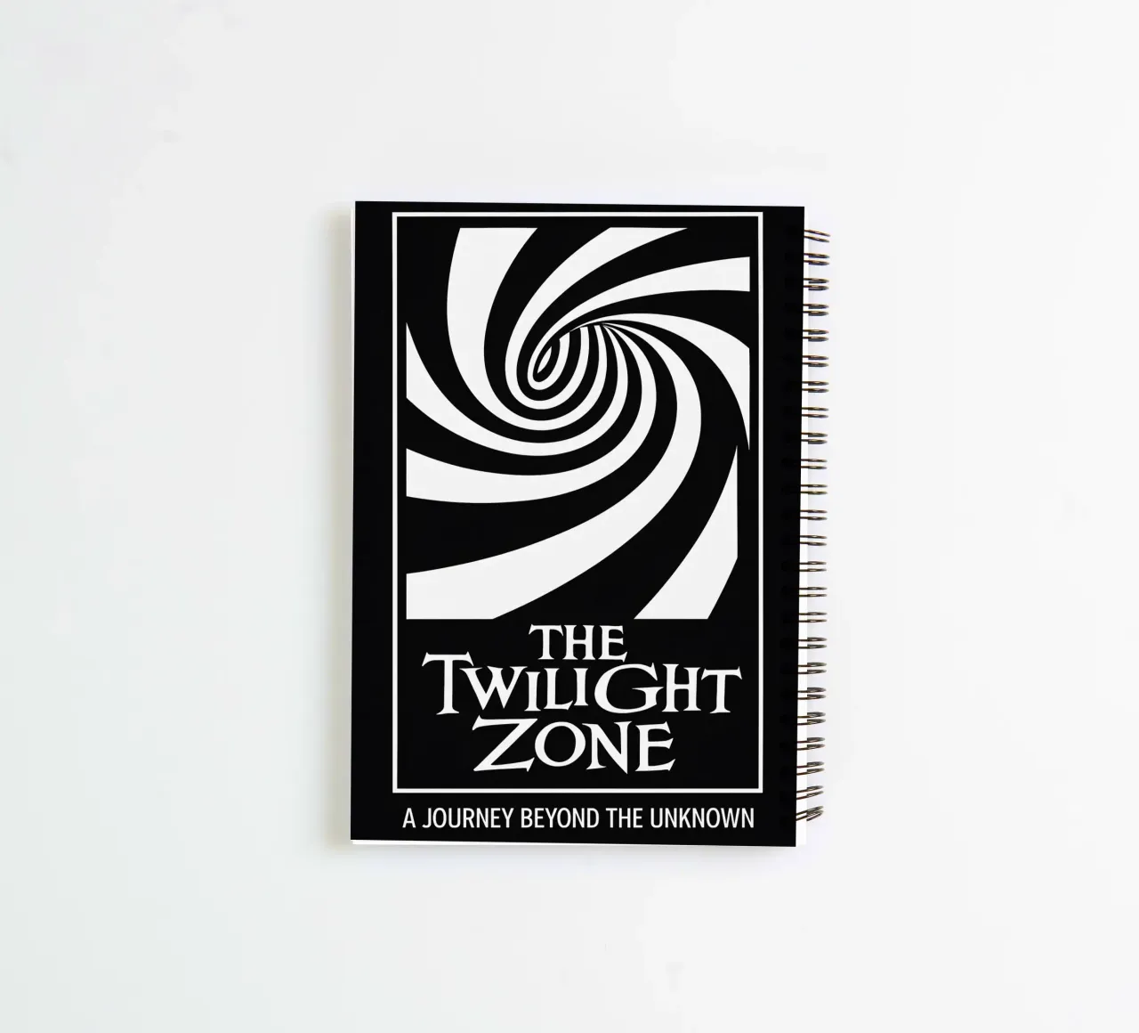 The Twilight Zone Print spiral notebook by MoviesArt