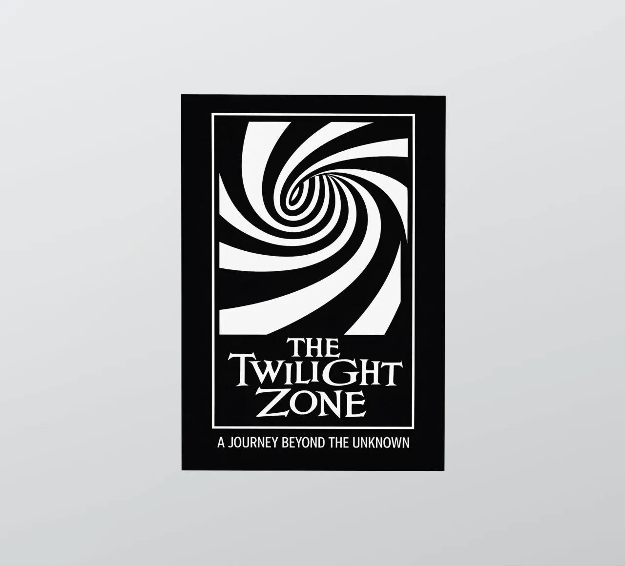 The Twilight Zone Print adesivo da MoviesArt