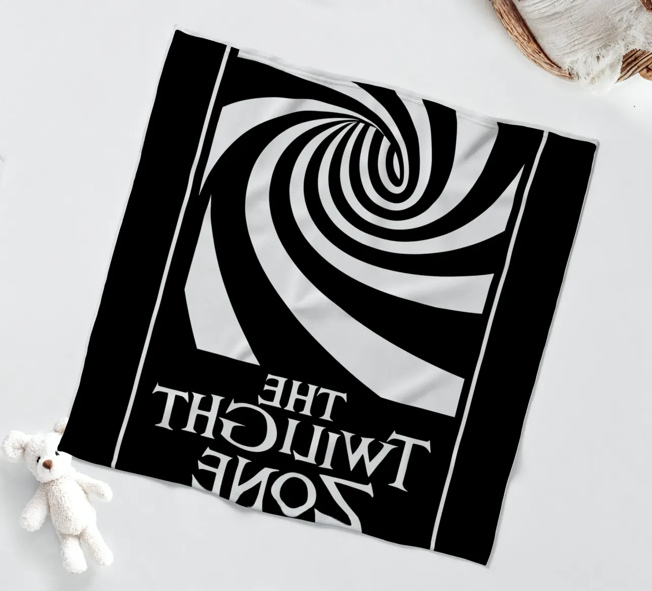 The Twilight Zone Print manta de franela de MoviesArt