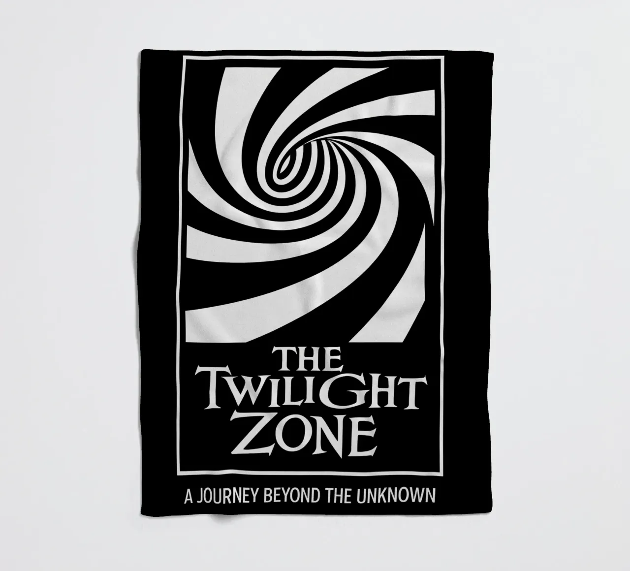 The Twilight Zone Print manta de franela de MoviesArt