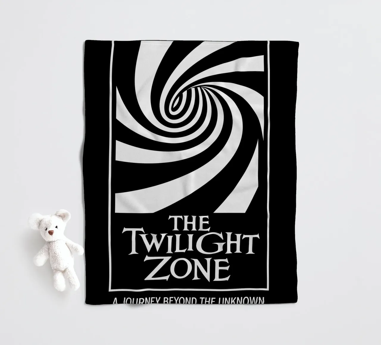 The Twilight Zone Print manta de franela de MoviesArt