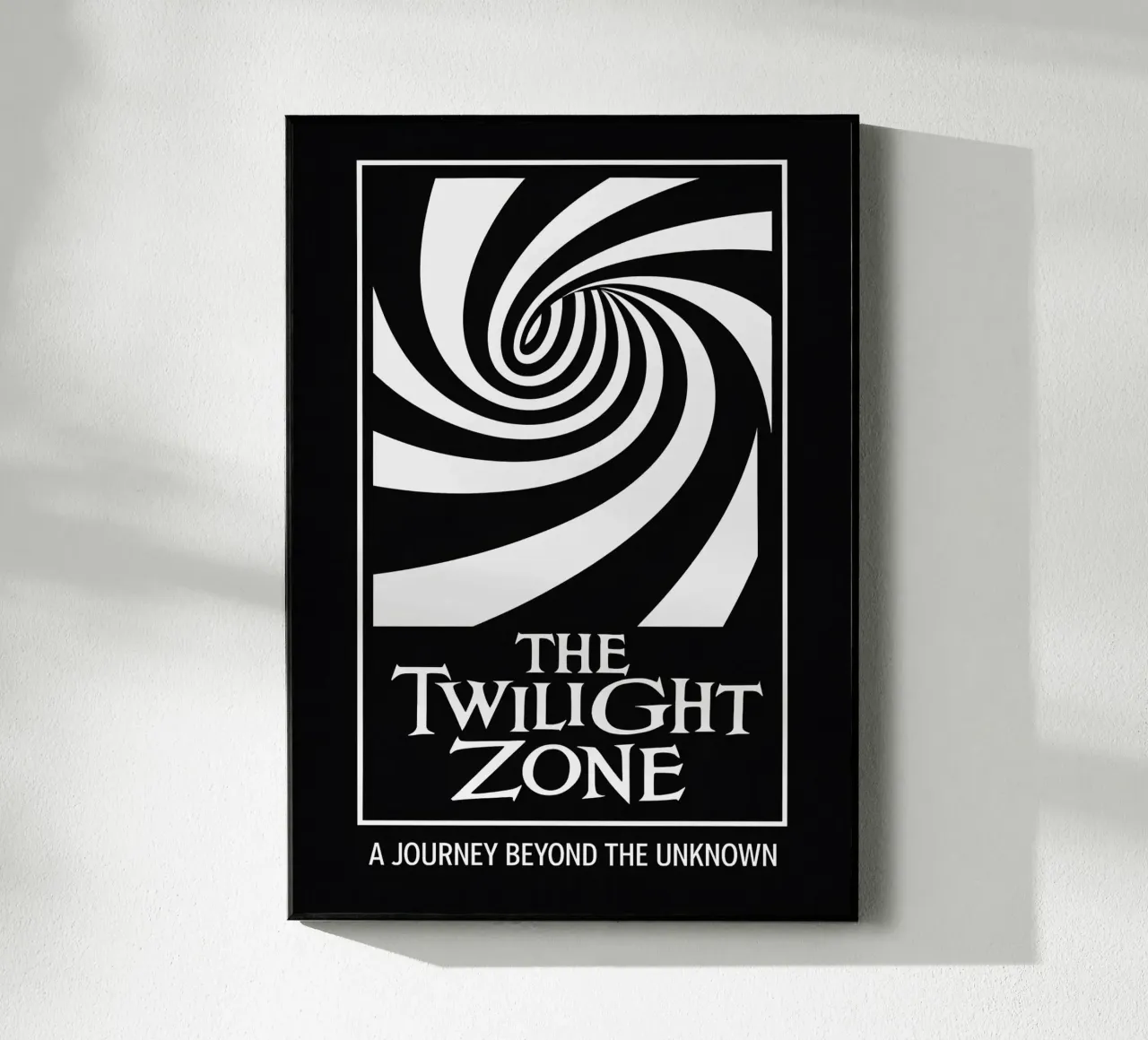 The Twilight Zone Print plexiglass da MoviesArt