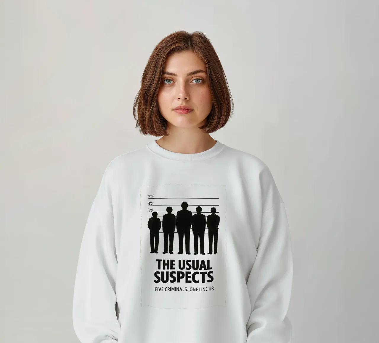 The Usual Suspects Print felpa da MoviesArt