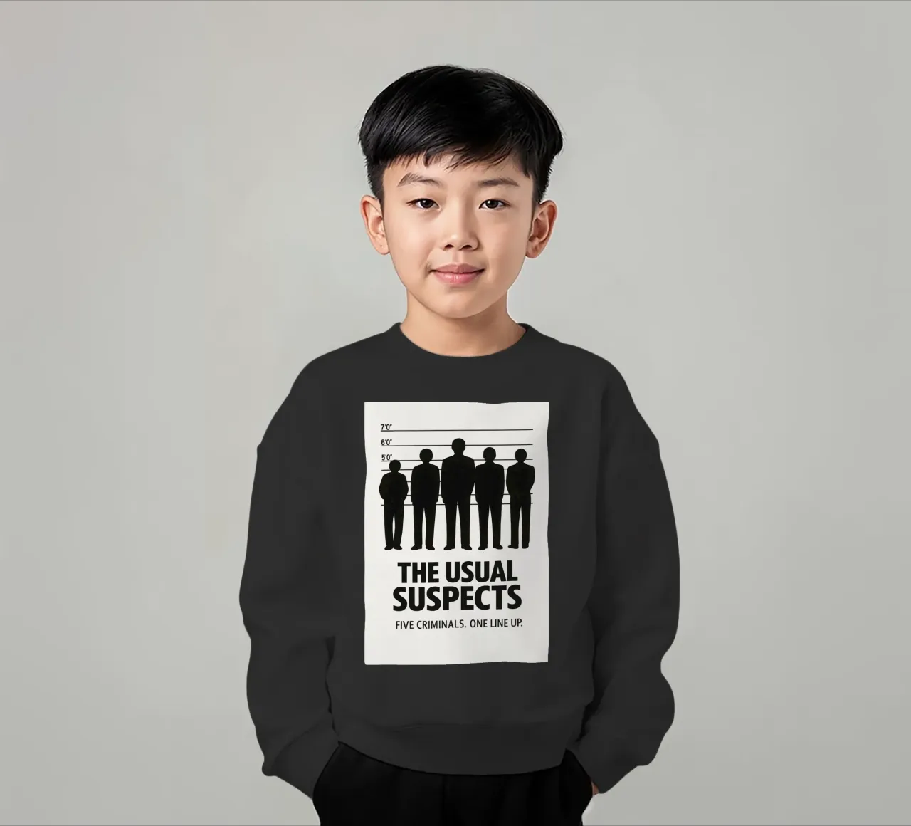 The Usual Suspects Print felpa bambino da MoviesArt
