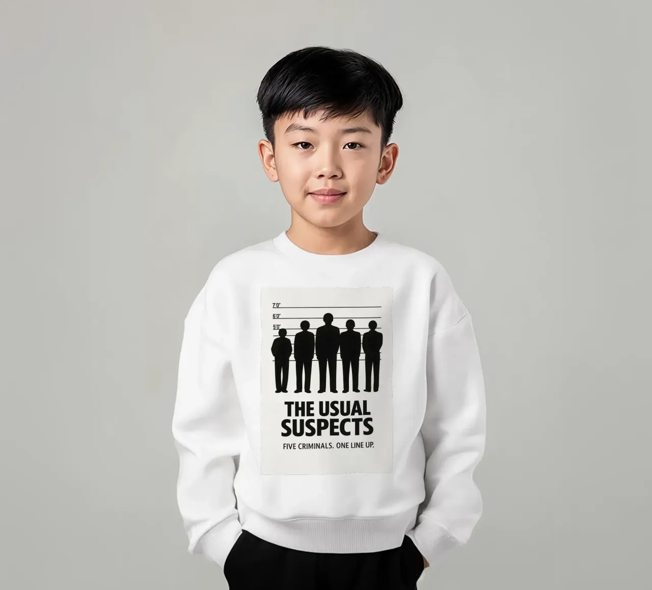 The Usual Suspects Print felpa bambino da MoviesArt