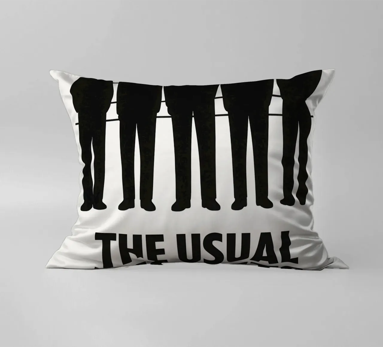 The Usual Suspects Print cuscino da MoviesArt