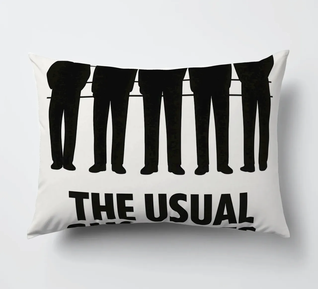 The Usual Suspects Print cuscino da MoviesArt