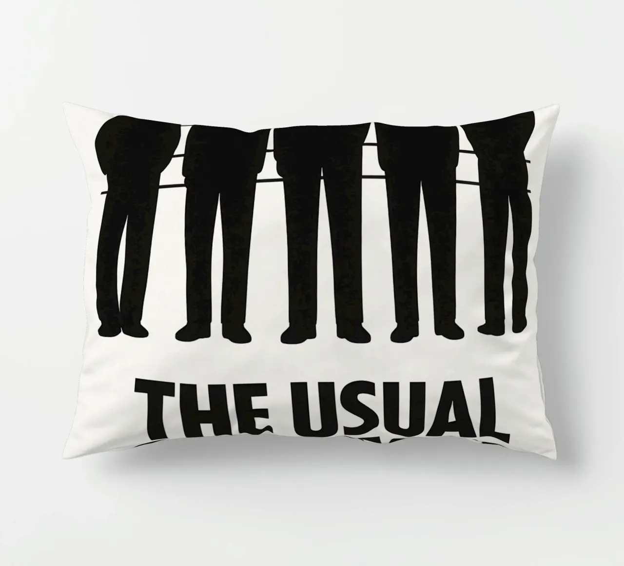 The Usual Suspects Print cuscino da MoviesArt