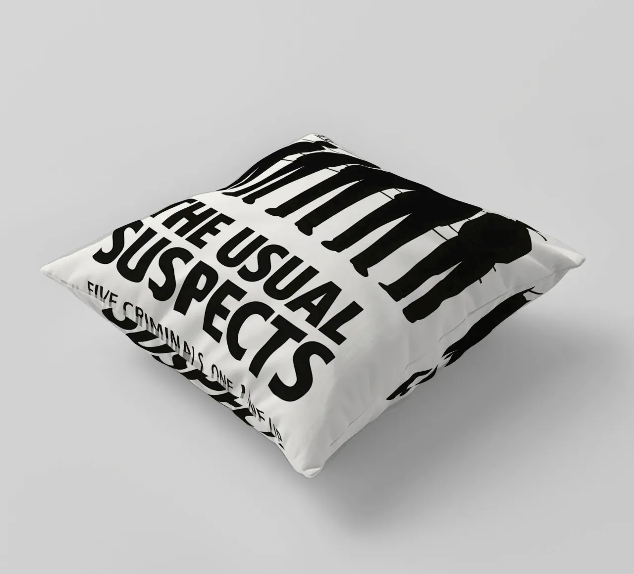 The Usual Suspects Print cuscino da MoviesArt