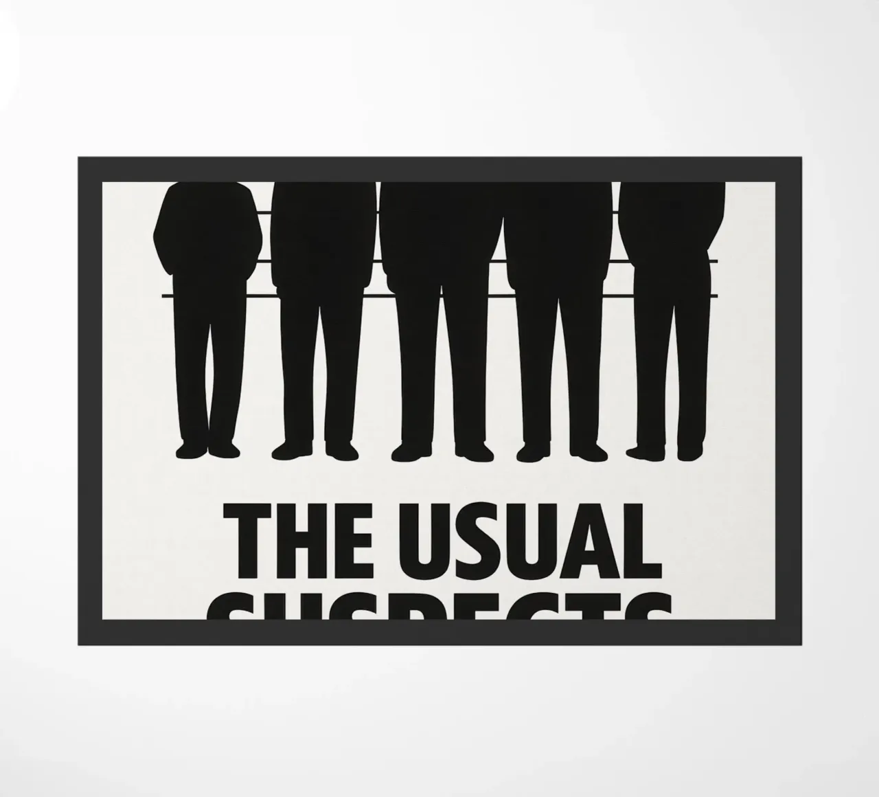 The Usual Suspects Print zerbino da MoviesArt