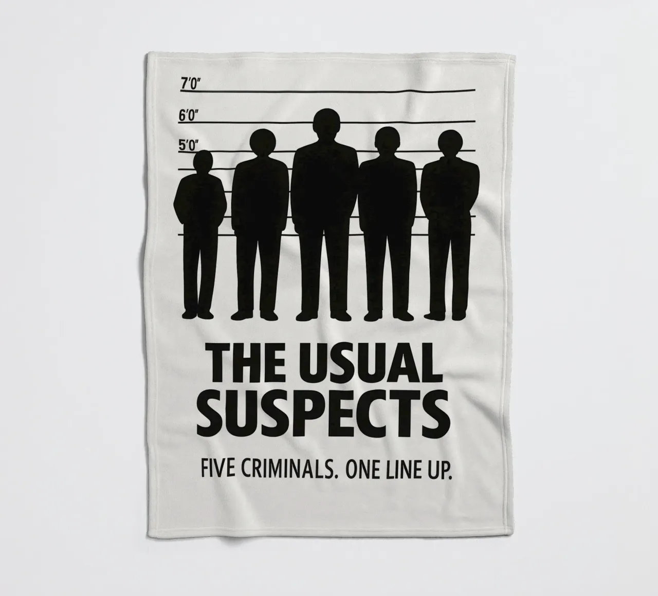 The Usual Suspects Print coperta in pile da MoviesArt