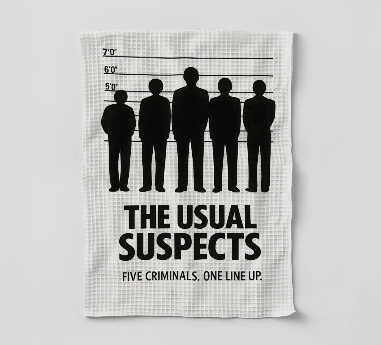 The Usual Suspects Print canovaccio da cucina da MoviesArt