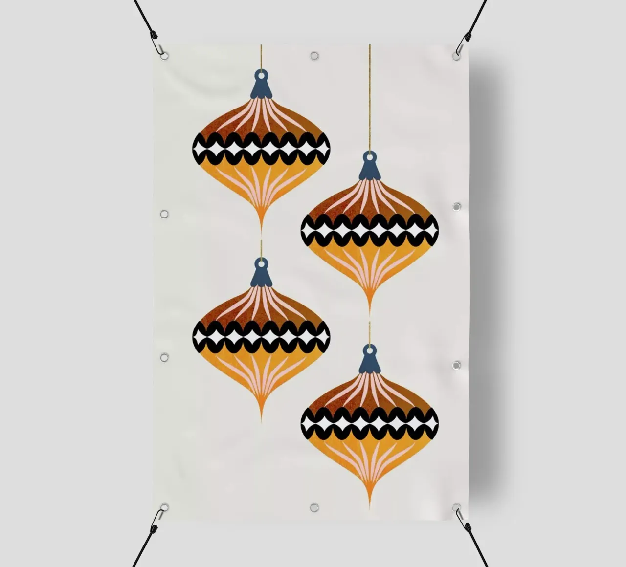 Christmas Ornaments 1 telo in pvc da Kubistika