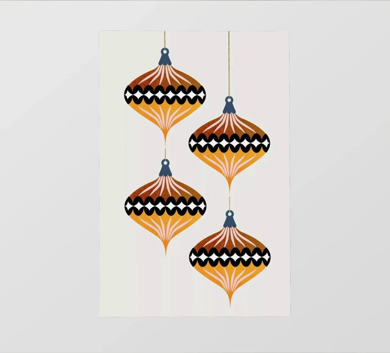 Christmas Ornaments 1 telo in pvc da Kubistika