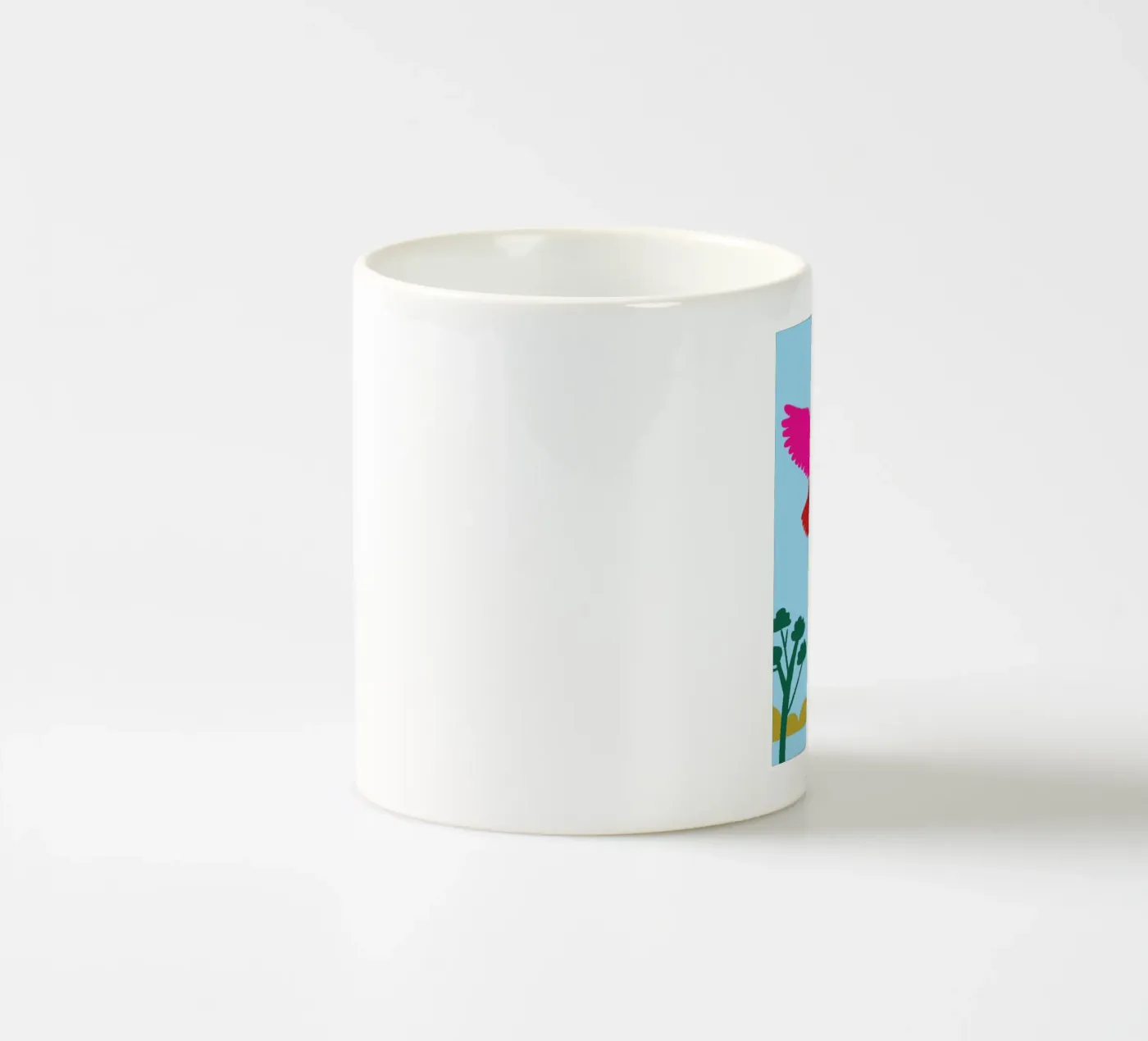 Two Birds ceramic mug by TRENDY POSTER SHOP