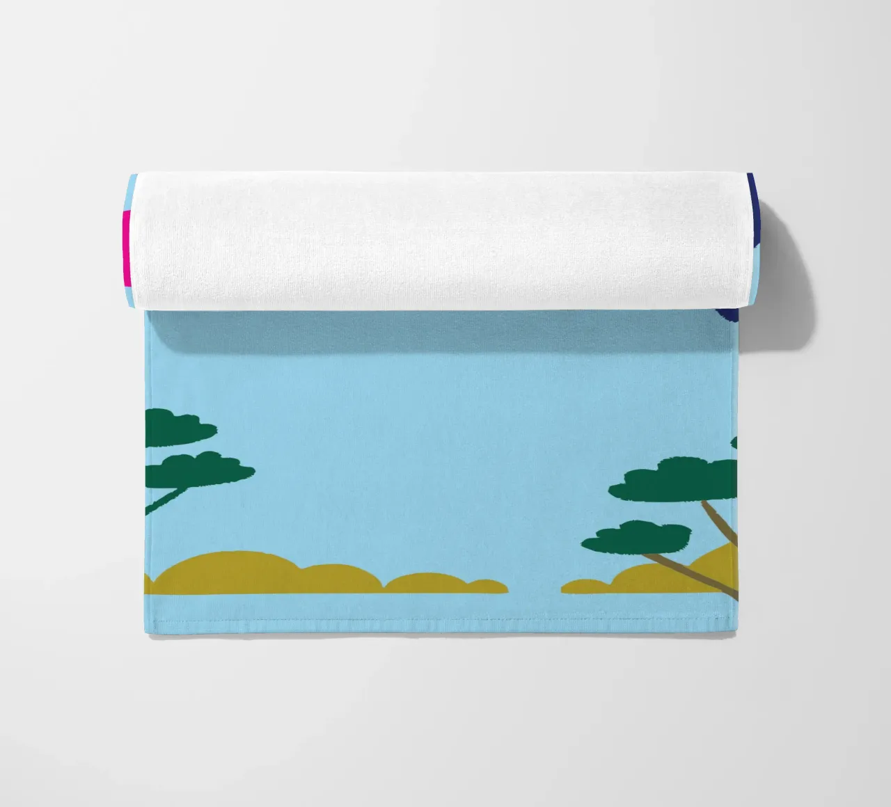 Due uccelli telo mare da TRENDY POSTER SHOP