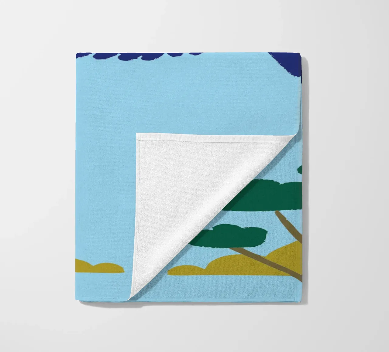 Due uccelli telo mare da TRENDY POSTER SHOP