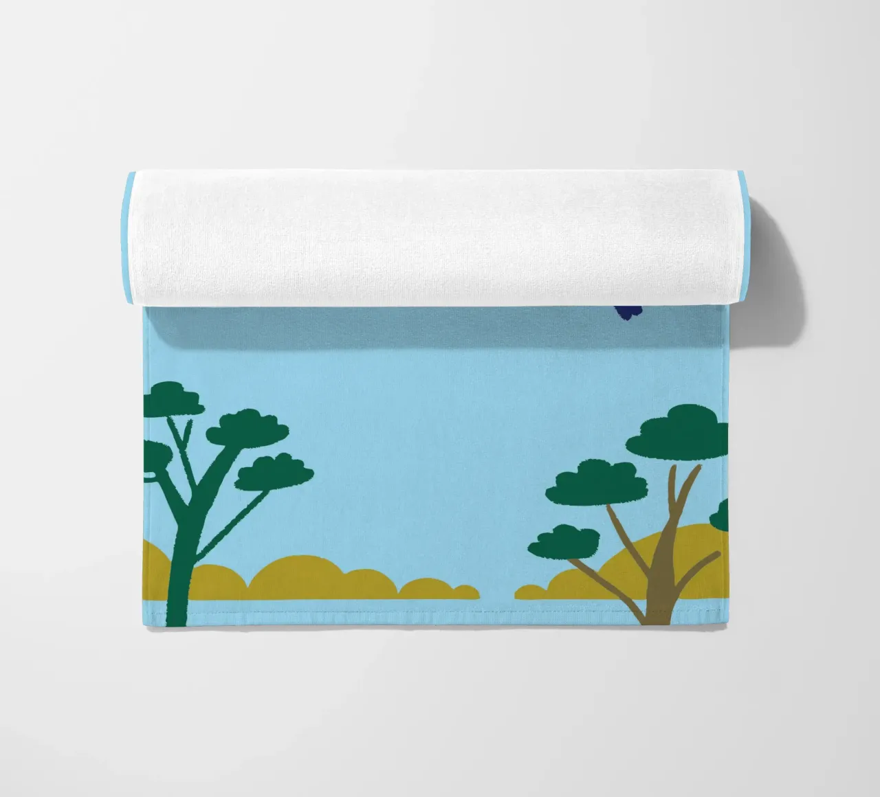 Due uccelli telo mare da TRENDY POSTER SHOP