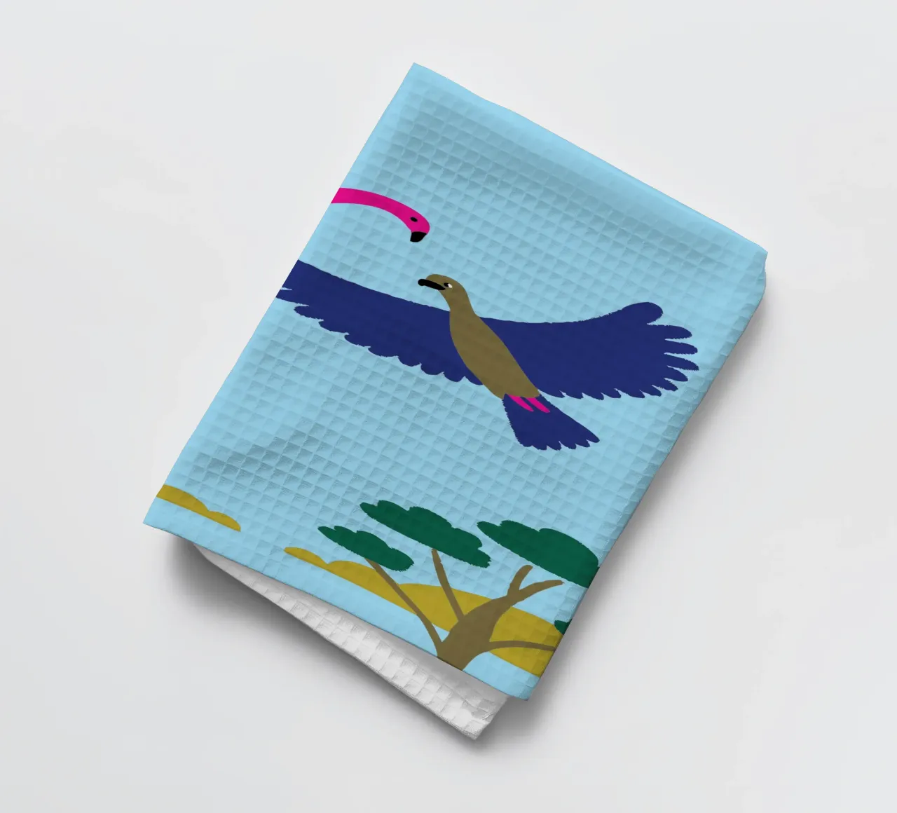Due uccelli canovaccio da cucina da TRENDY POSTER SHOP
