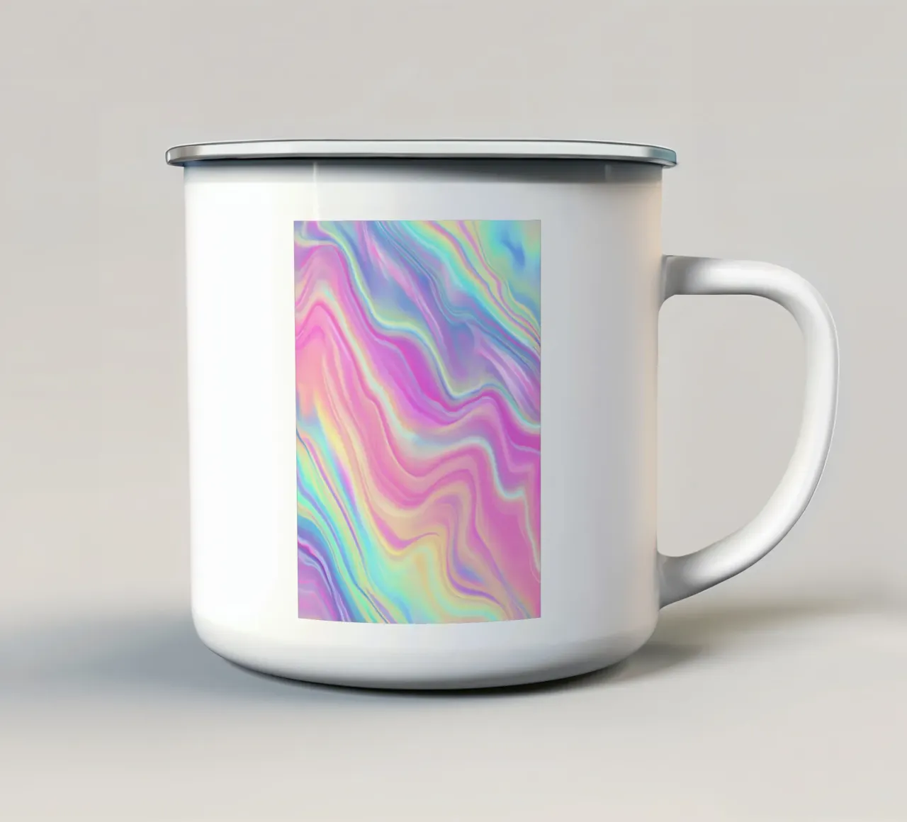 Olografico tazza in smalto da Imagine