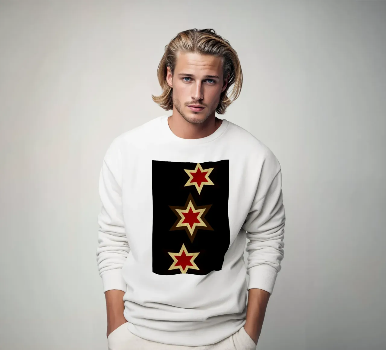 Bright Lights To Guide 1 felpa da Kubistika