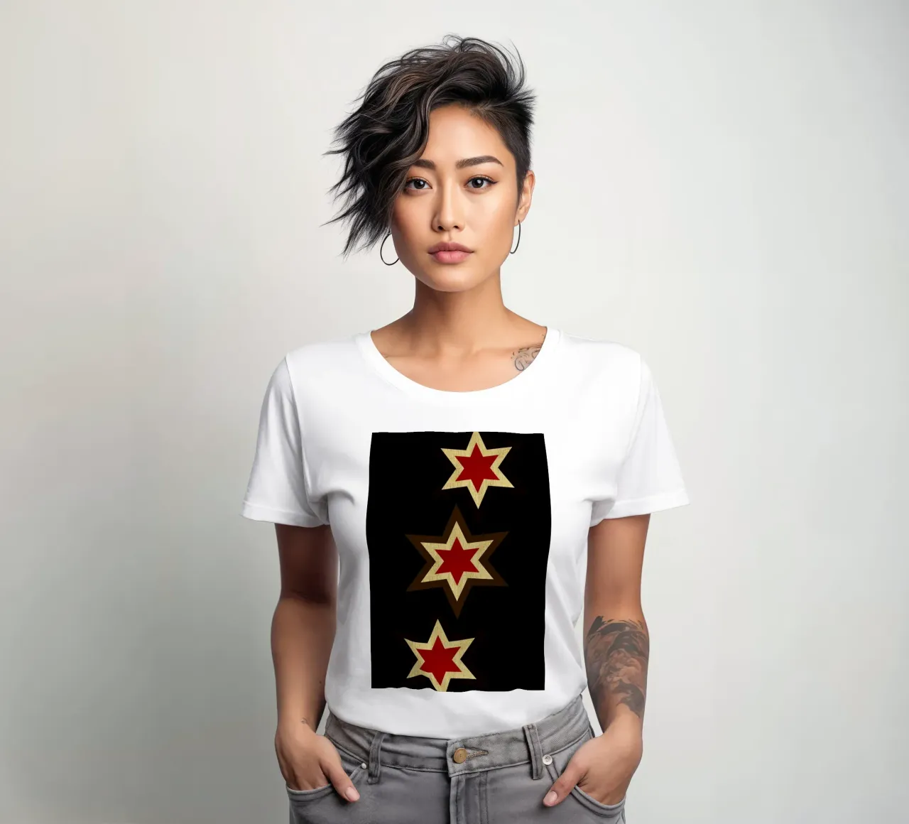 Bright Lights To Guide 1 t-shirt da donna da Kubistika