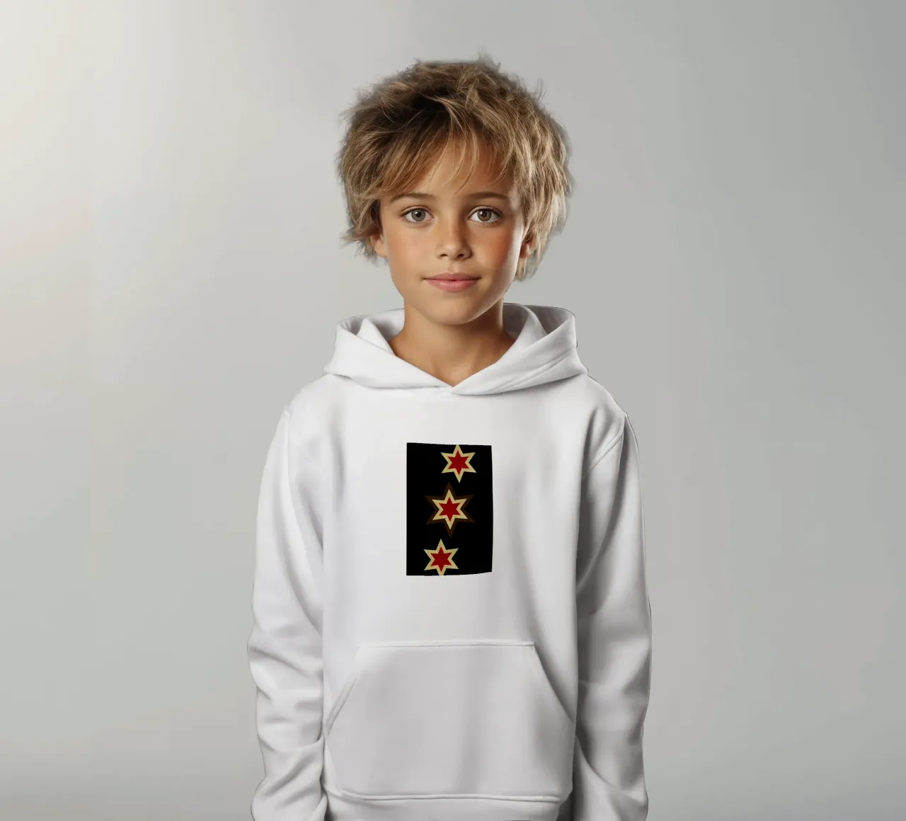 Bright Lights To Guide 1 felpa bambino con cappuccio da Kubistika