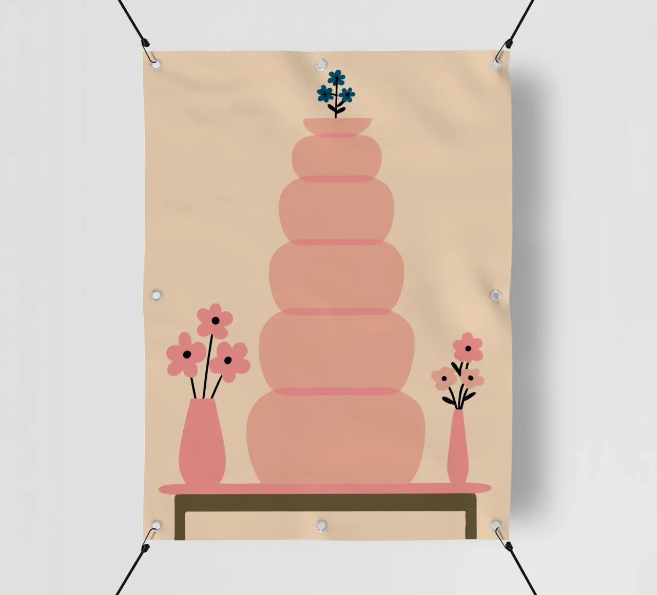 Vaso di fiori telo in pvc da TRENDY POSTER SHOP
