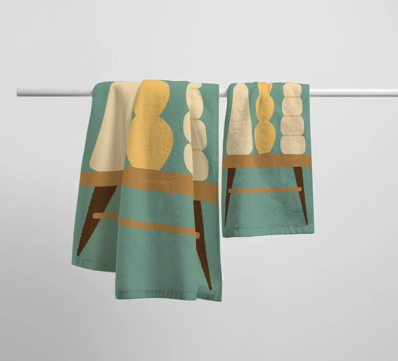 Flower Vase towel by TRENDY POSTER SHOP