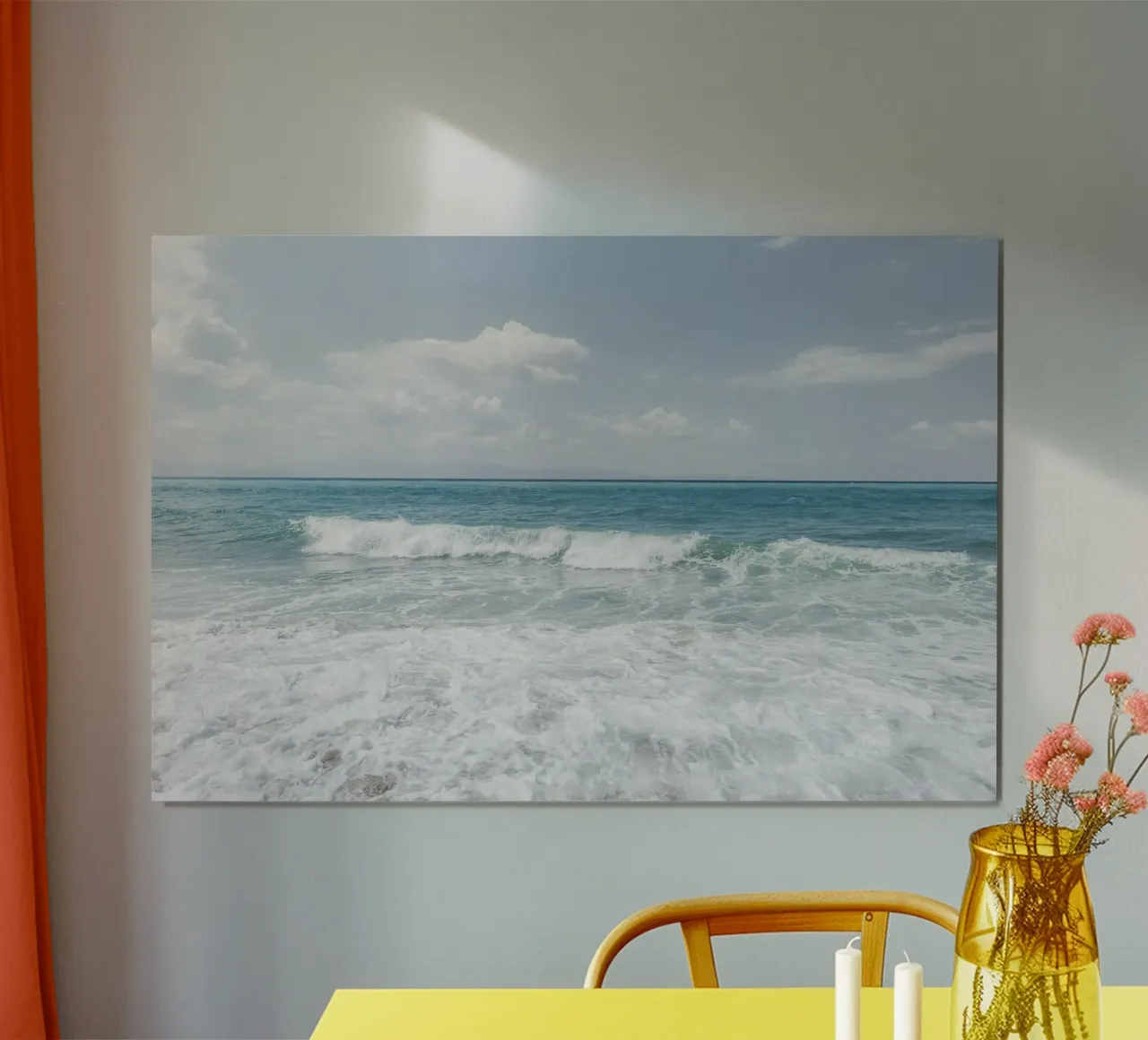 Italian wave poster con telaio in legno da photolovers