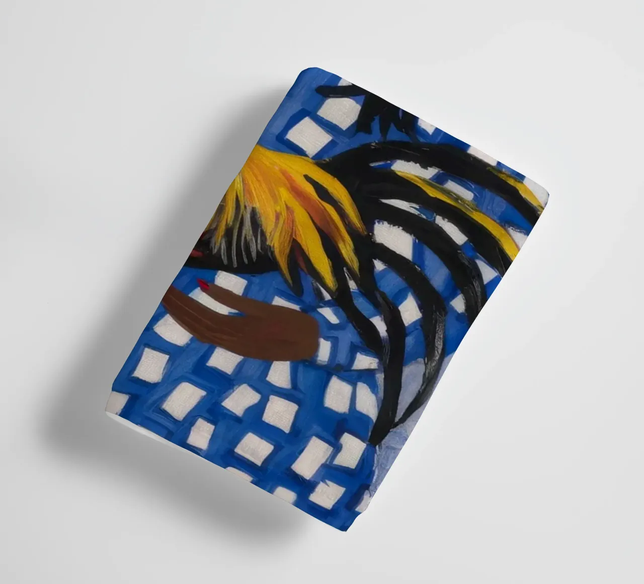 Compagnon du coq joyeux serviette de bain de Ebony Carpenter