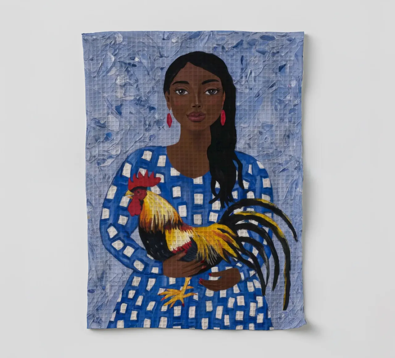 Compagnon du coq joyeux torchon de Ebony Carpenter