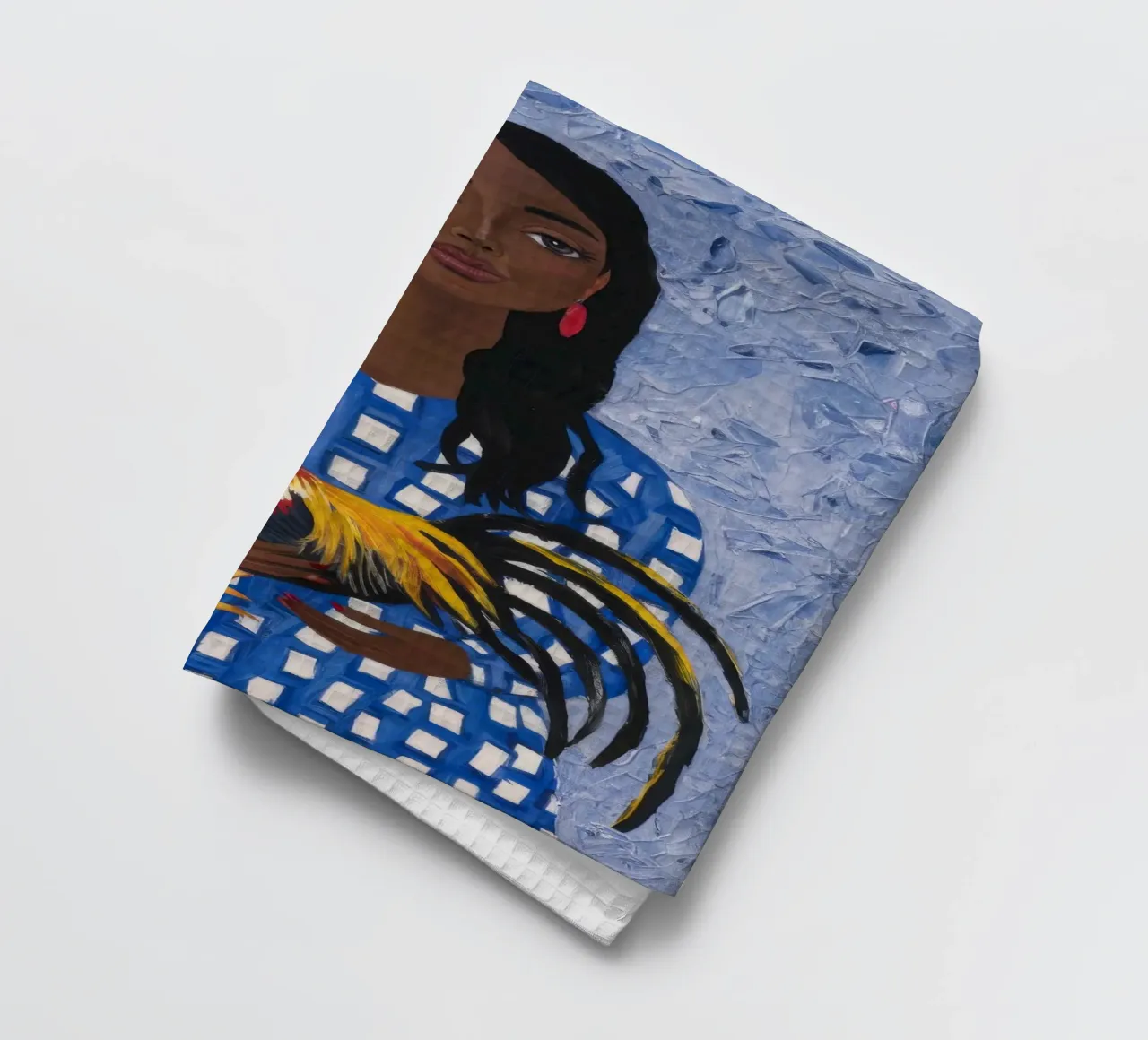 Compagnon du coq joyeux torchon de Ebony Carpenter