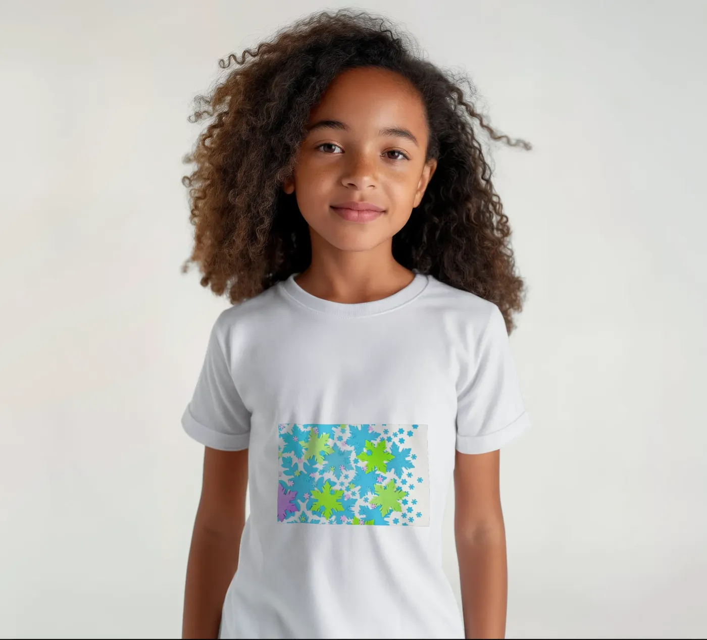 Snowflakes t-shirt bambini da Juj Winn