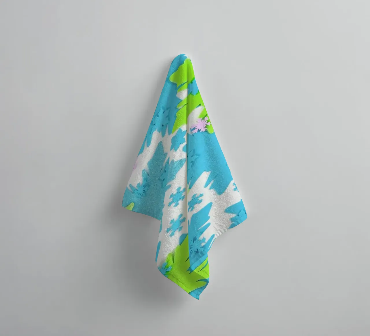 Snowflakes asciugamano da bagno da Juj Winn