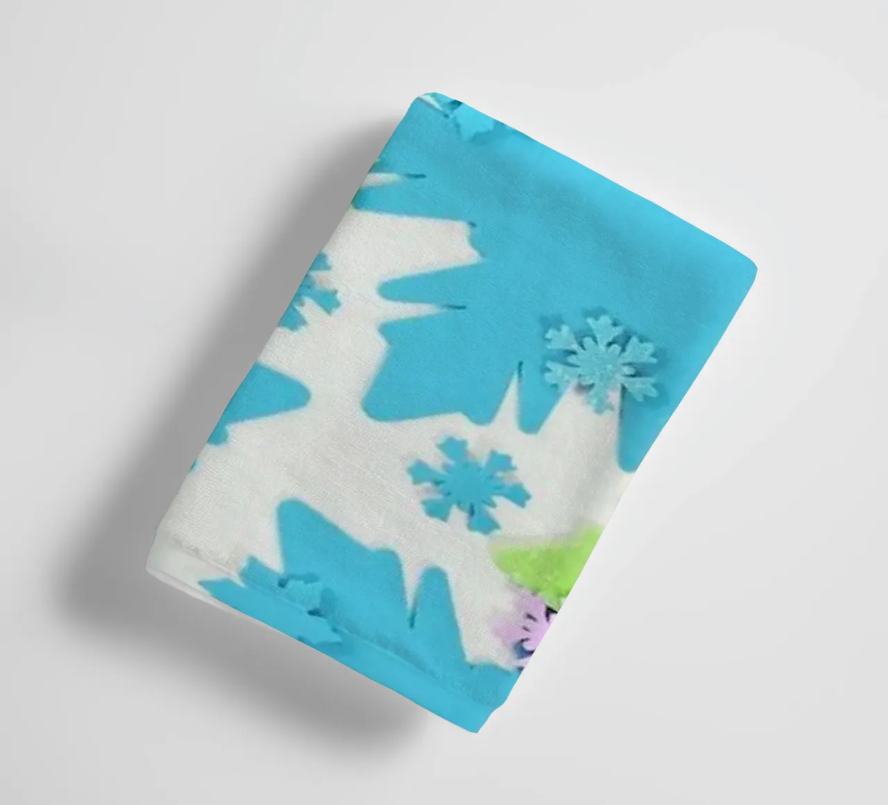 Snowflakes asciugamano da bagno da Juj Winn