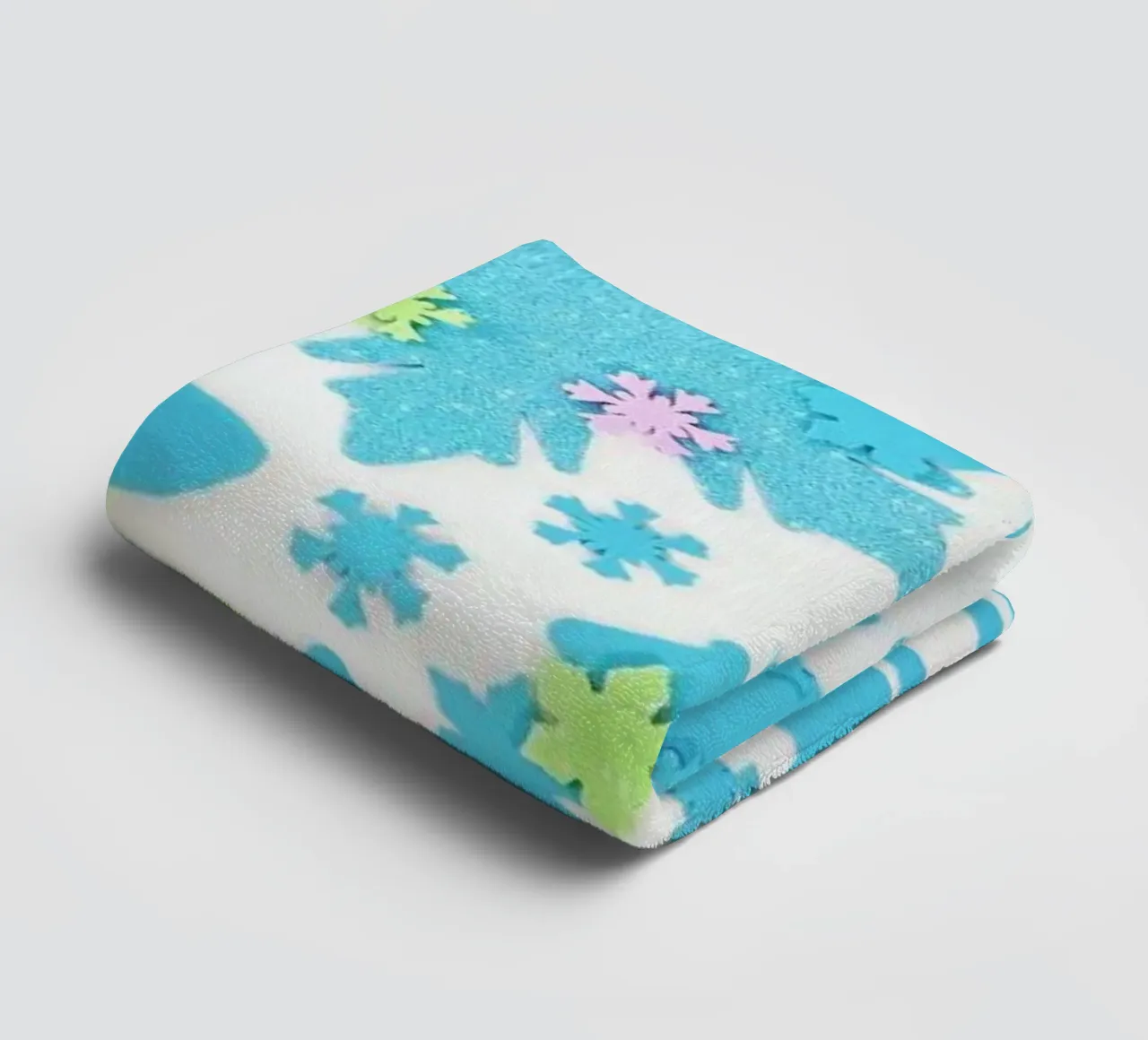Snowflakes asciugamano da bagno da Juj Winn