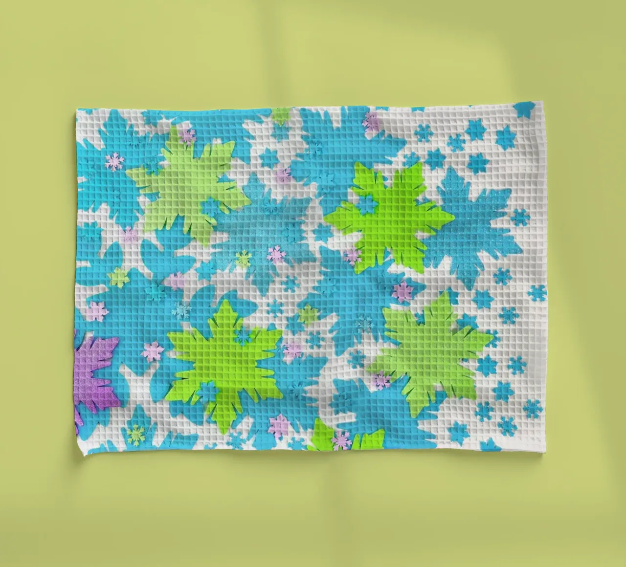 Snowflakes canovaccio da cucina da Juj Winn