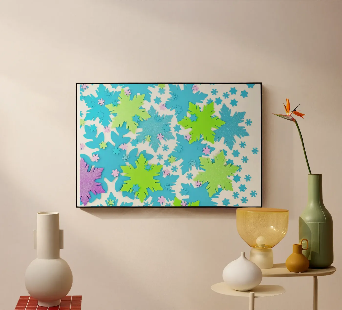 Snowflakes plexiglass da Juj Winn