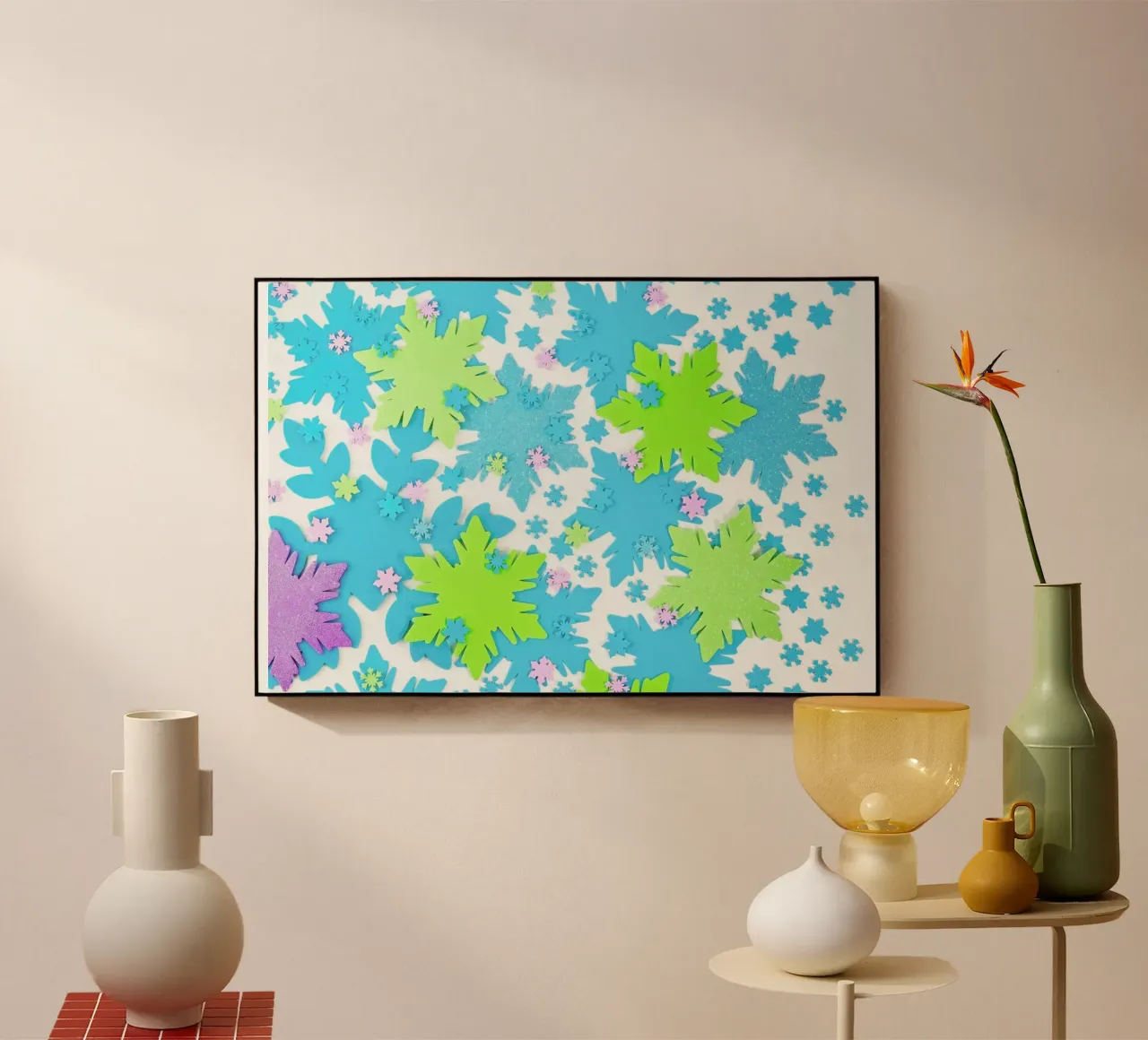 Snowflakes plexiglass da Juj Winn