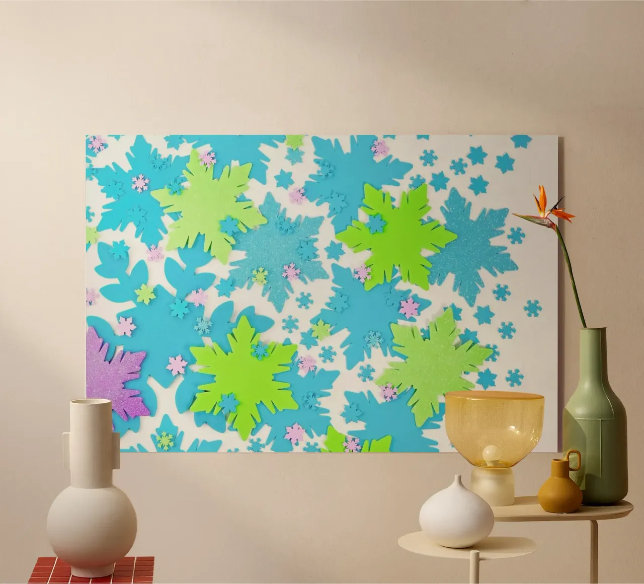 Snowflakes plexiglass da Juj Winn