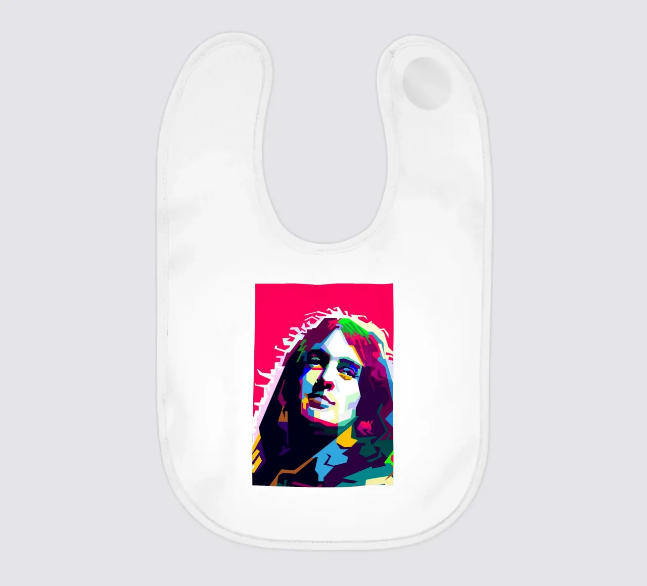 Ian Gillan Hardrock-Sänger WPAP Trending Now Babylätzchen von Artkreator