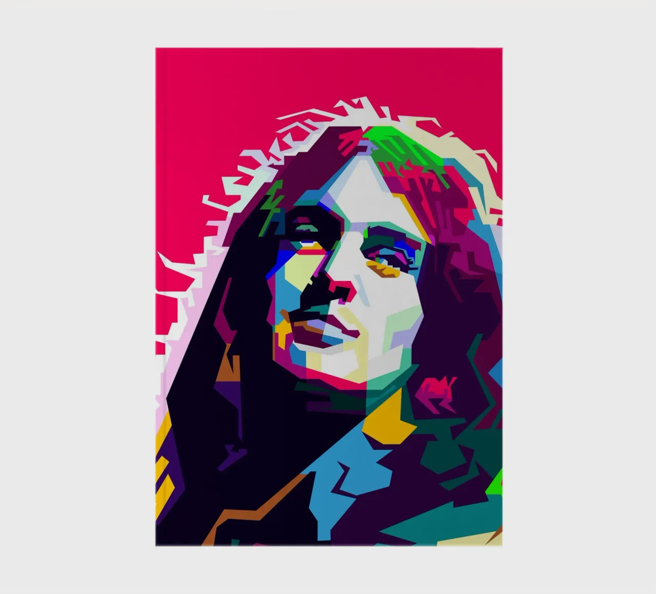 Ian Gillan Hard Rock Singer WPAP Trending Now notebook by Artkreator